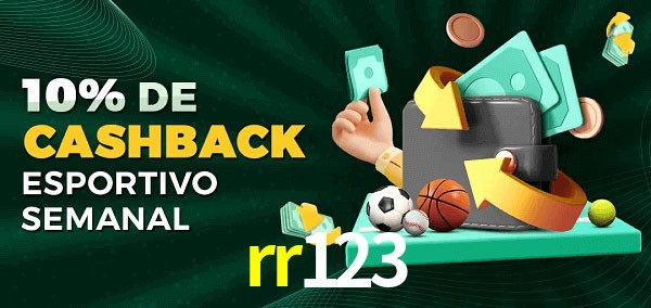 10% de bônus de cashback na rr123